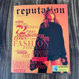 Taylor Swift Reputation Magazine Vol. 1 Target Exclusive with CD and poster